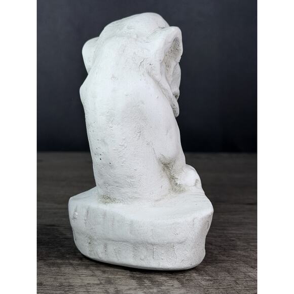 Vintage Elephant Gargoyle Sculpture Mythical Creature Statue Plaster 5.5” - Picture 4 of 8